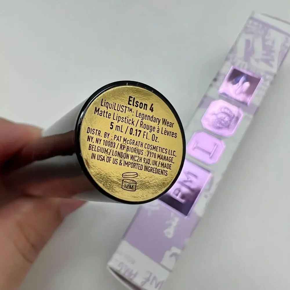Pat McGrath ELSON 4 LiquiLUST Legendary Wear Matte Lipstick Taylor Swift Red NIB